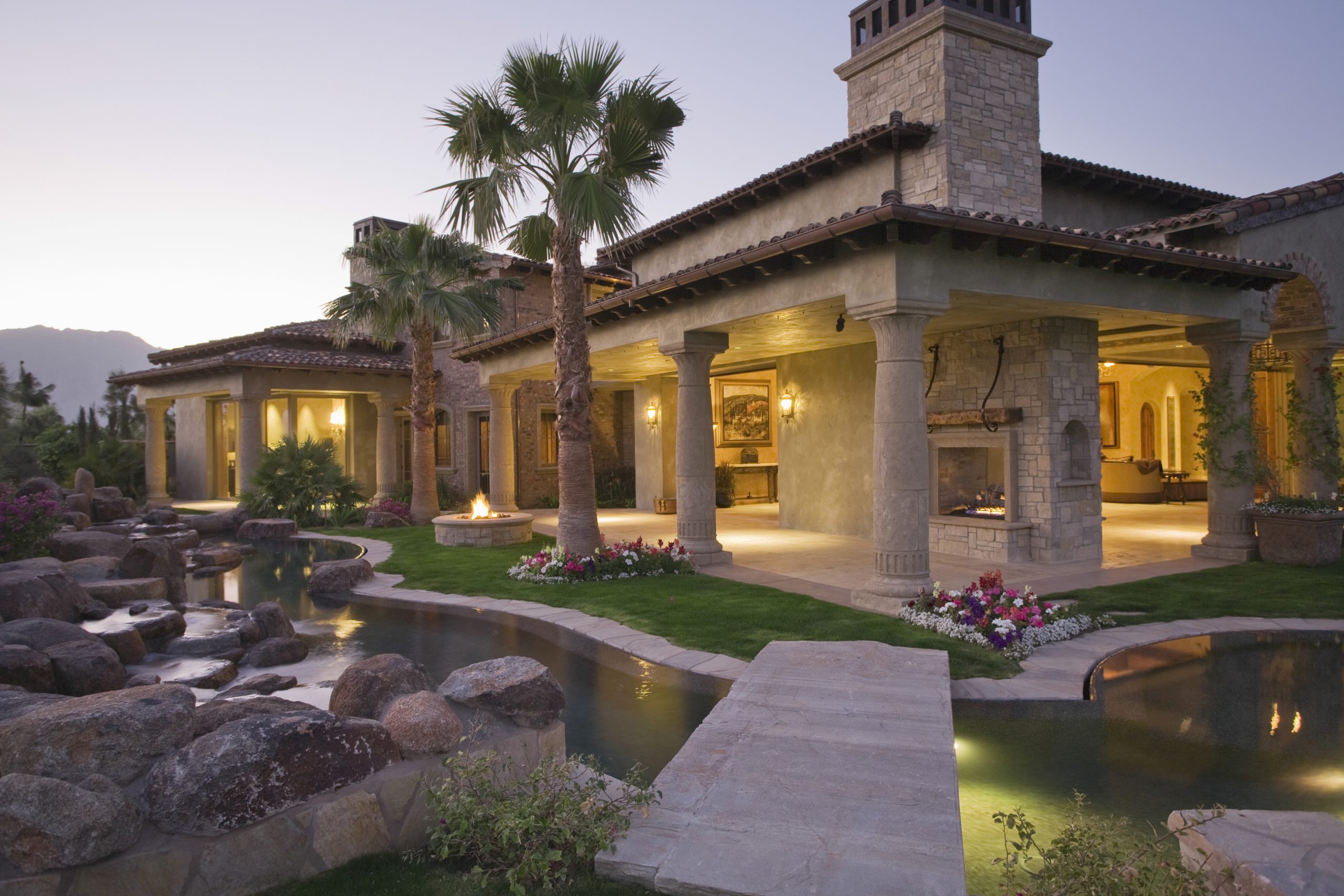 House with Pond